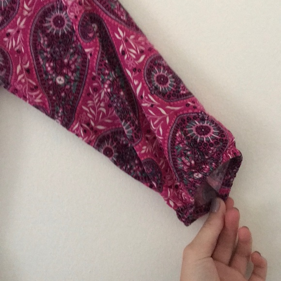 This is a pink paisley romper by Old Navy. - Picture 6 of 7